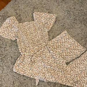 Hayden Girls XL Floral Romper